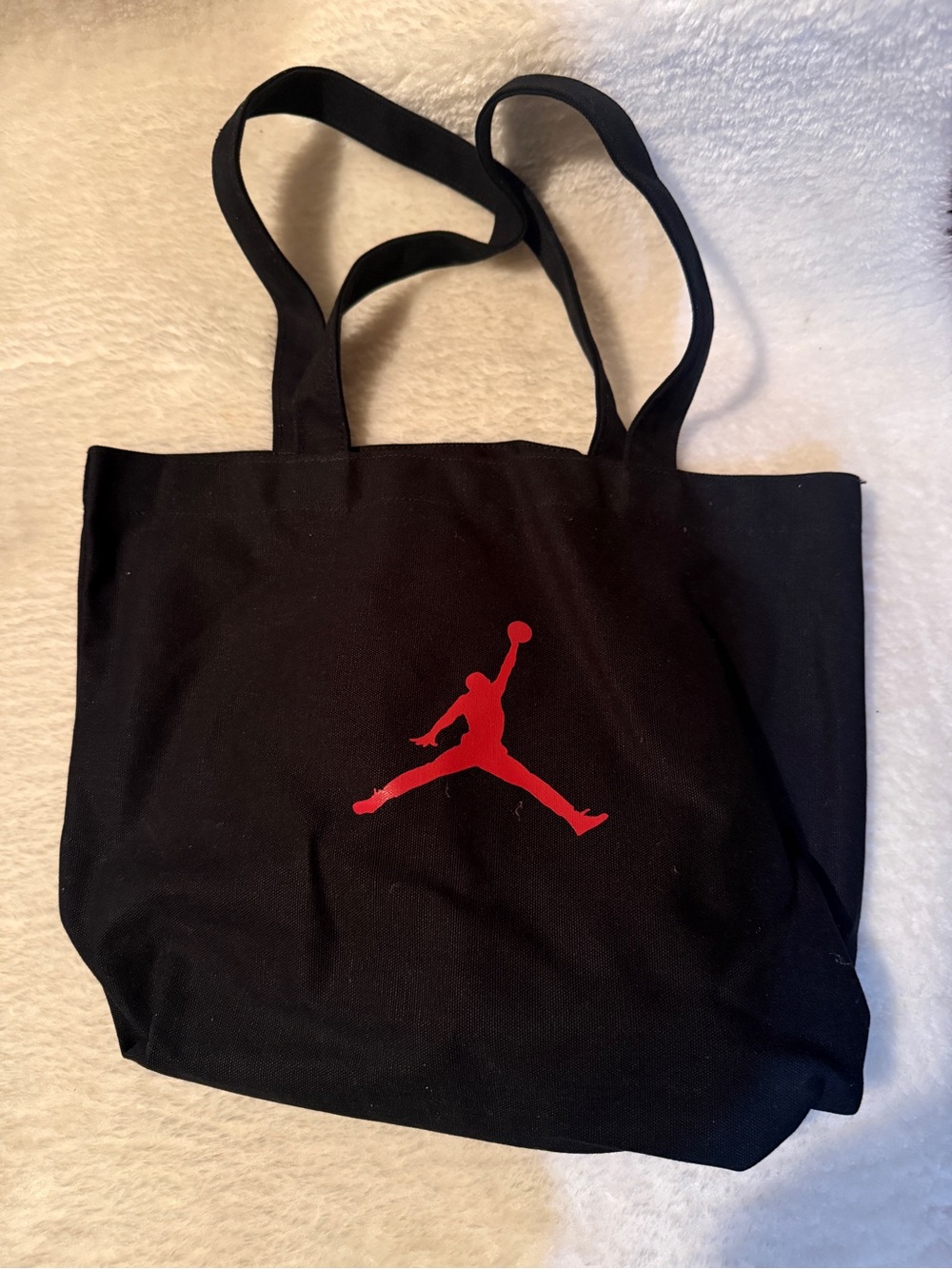Air Jordan Bred Mini canvas  Tote